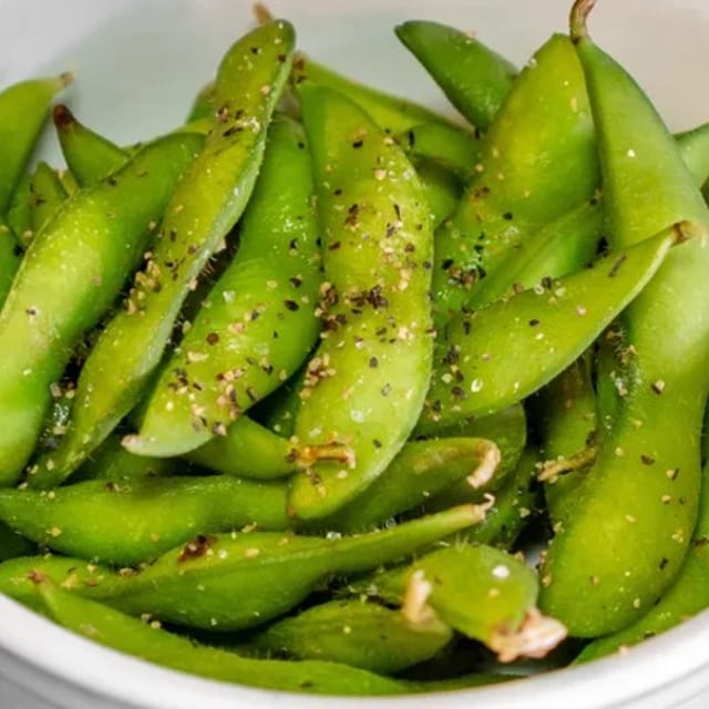 Steam Edamame.