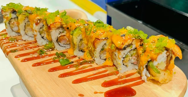 Smokey Unagi Roll.